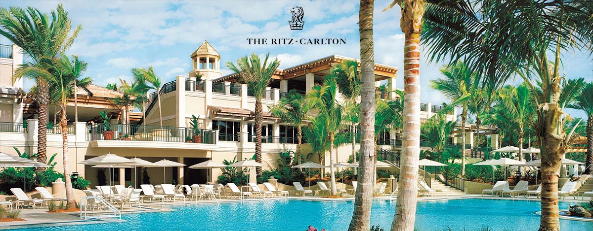 The Ritz Carlton hotel pool image