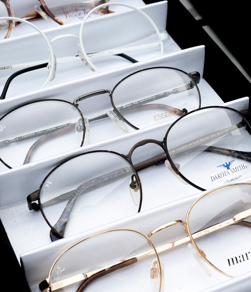 Assorted pairs of glasses image